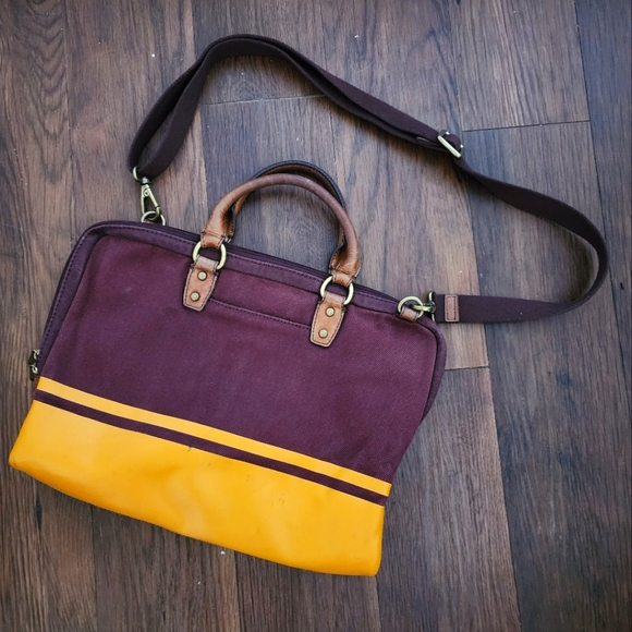 Fossil computer book bag - Picture 1 of 8